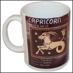 "Zodiac Sign - Capricorn (Dec22 - Jan20)-code001 - Click here to View more details about this Product